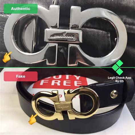 are silver ferragamo belts fake|authentic ferragamo belt buckle.